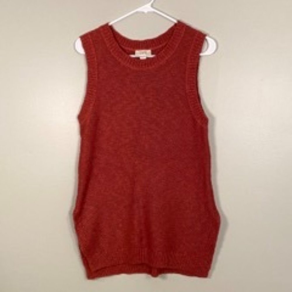 Rust Sweater Vest